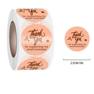 Thank you for Supporting...Stickers